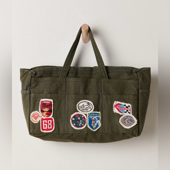 Free People Handbags - Free People Kiss My Patch Tote